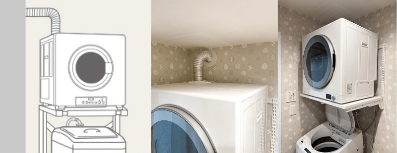 乾太くんを設置した様子