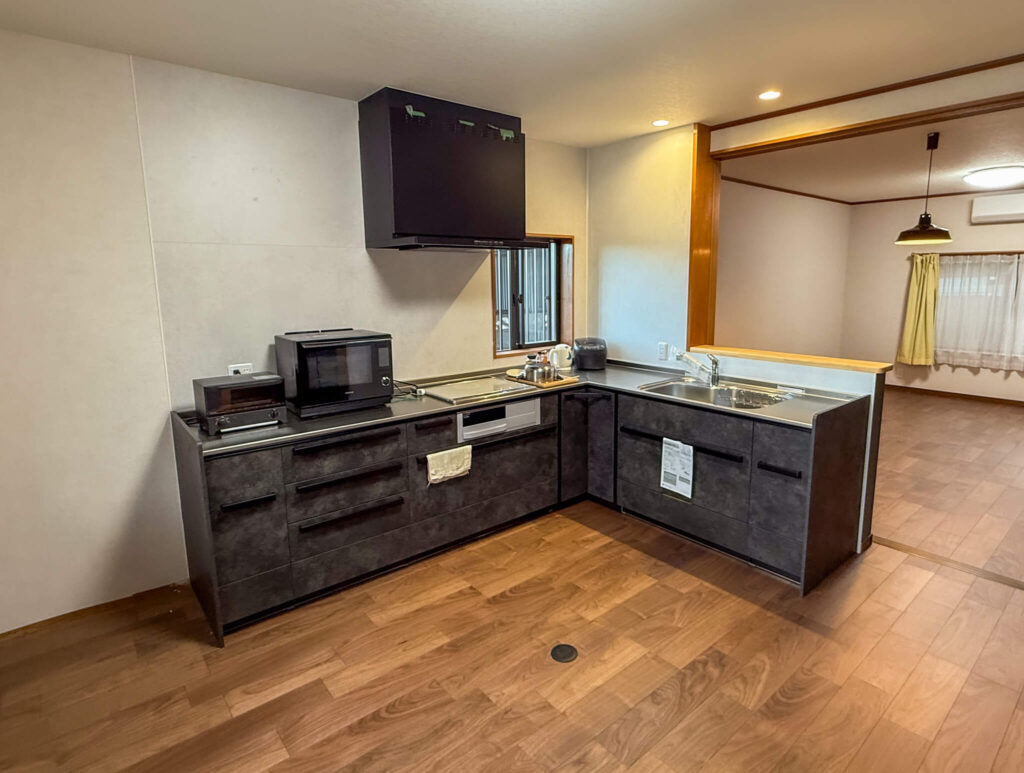 施工後のキッチン