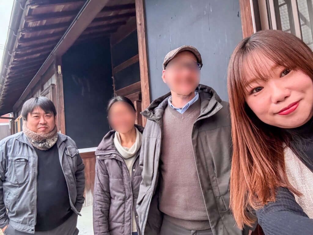 Nさまご夫妻とのお写真