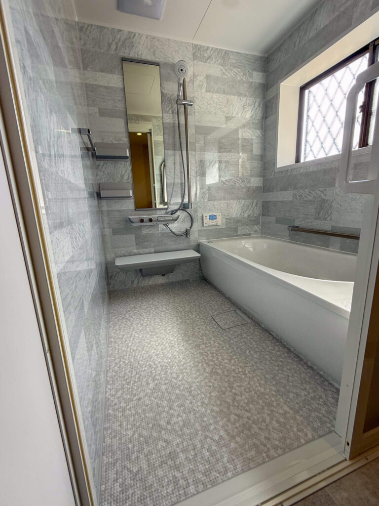 施工後のユニットバス